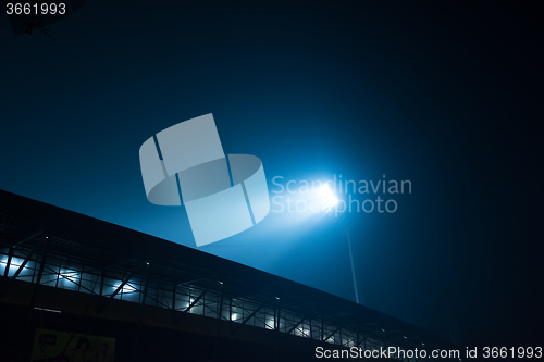 Image of stadium lights