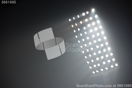 Image of stadium lights