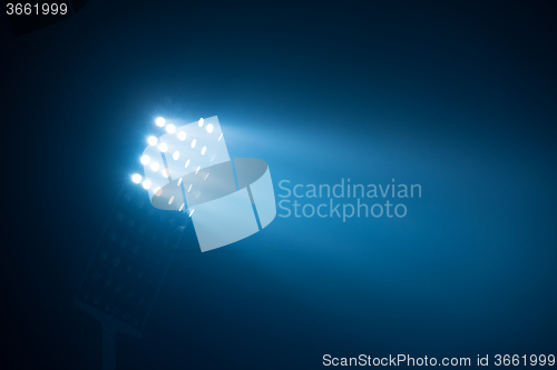 Image of stadium lights