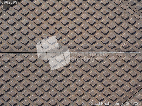 Image of Steel diamond plate background