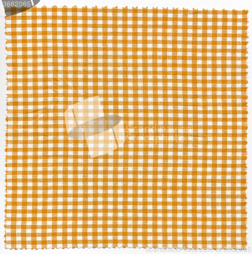 Image of Orange fabric