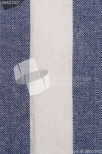 Image of Blue textureStriped fabric