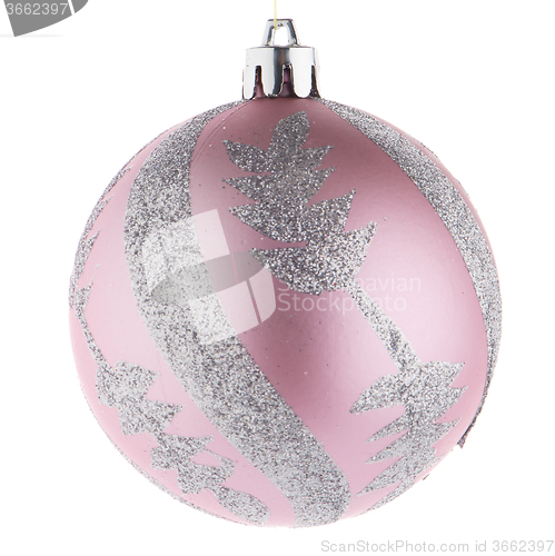 Image of Pink christmas ball