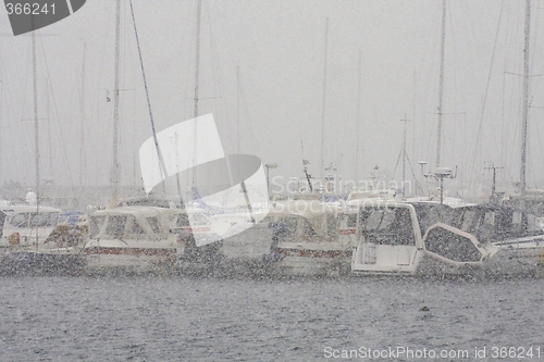 Image of Norwegian harbour.