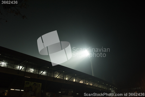 Image of stadium lights