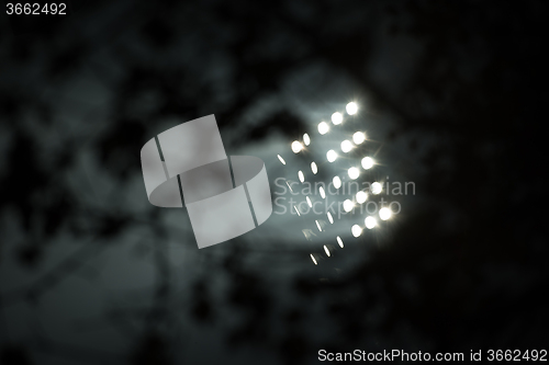 Image of stadium lights