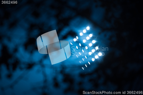 Image of stadium lights