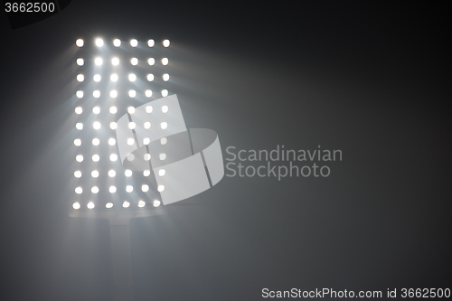 Image of stadium lights