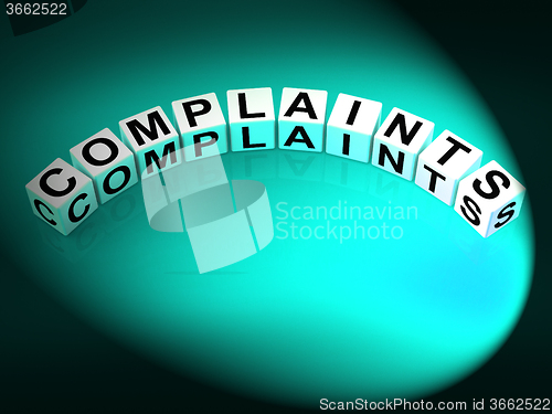 Image of Complaints Letters Means Dissatisfied Angry And Criticism