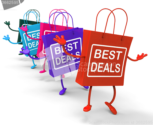 Image of Best Deals On Colored Shopping Bags Show Bargains