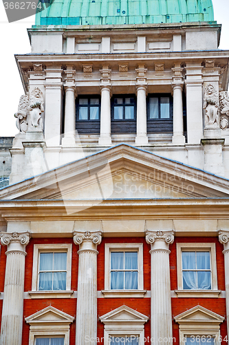 Image of old construction in england  london  and light