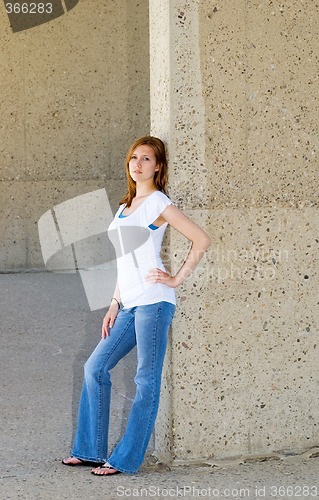 Image of Cute brunette