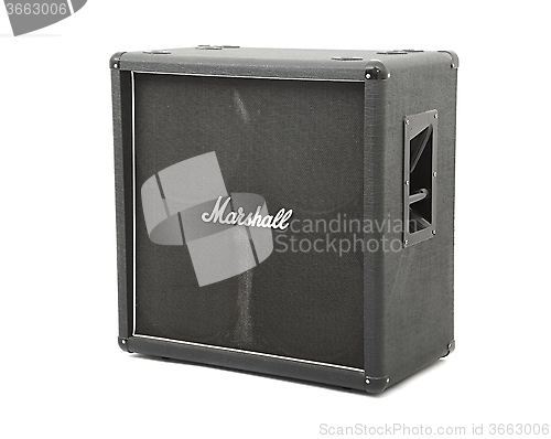 Image of Marshall guitar cabinet