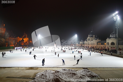 Image of Ice Rink in Budapest