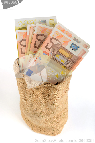 Image of Money in the bag