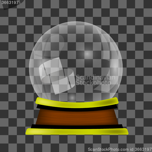 Image of Empty Snow Globe