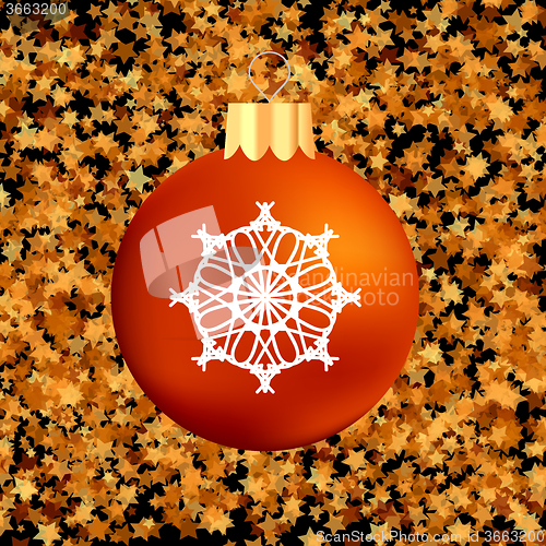 Image of Christmas GlassRed Ball