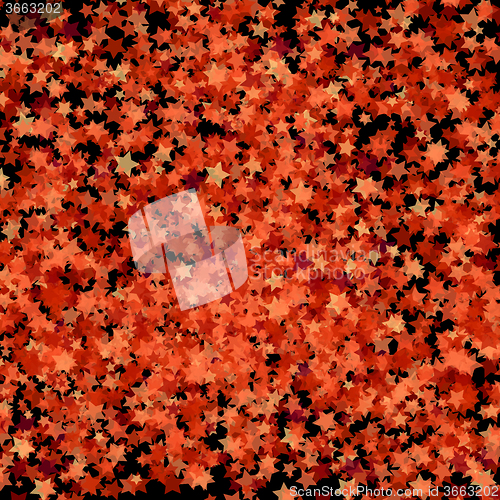 Image of Red Transparent Stars
