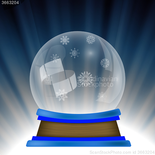 Image of Empty Snow Globe