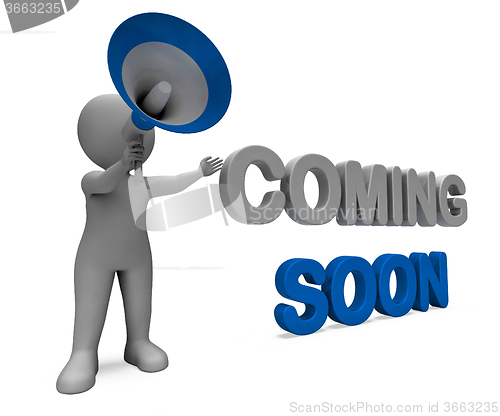 Image of Coming Soon Character Shows New Arrivals Or Promotional Product