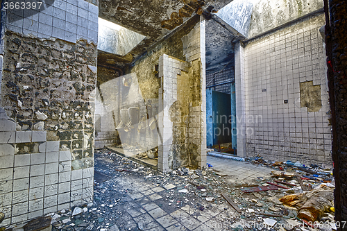 Image of Mental Hospital Bathroom