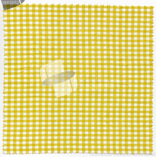 Image of Yellow fabric