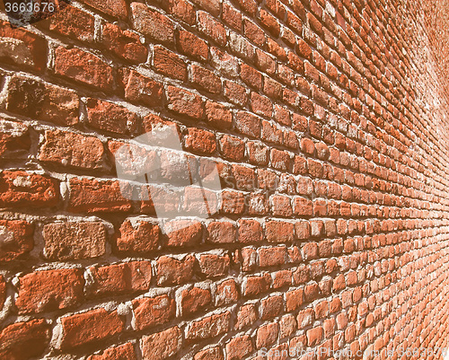 Image of Retro looking Red bricks