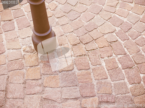 Image of Retro looking Red porphyry background