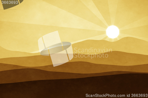 Image of brown landscape background