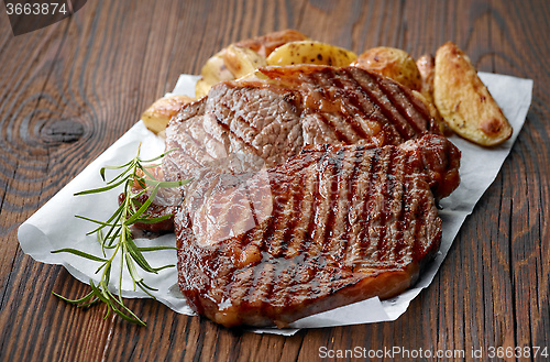 Image of grilled beef steak