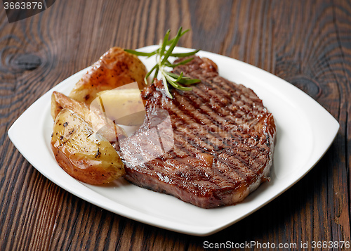 Image of grilled beef steak