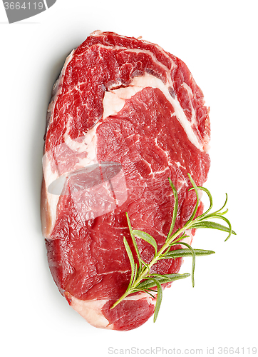 Image of fresh raw beef steak