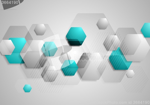 Image of Abstract hi-tech vector background