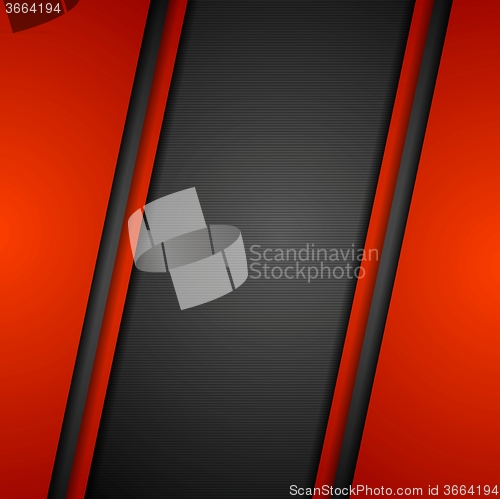 Image of Abstract dark corporate background