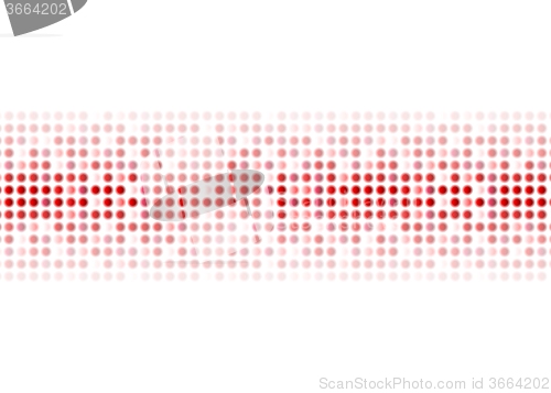 Image of Abstract red shiny circles background