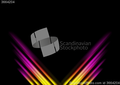 Image of Abstract colorful stripes vector background