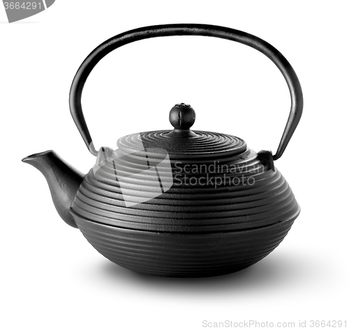 Image of Chinese teapot isolated