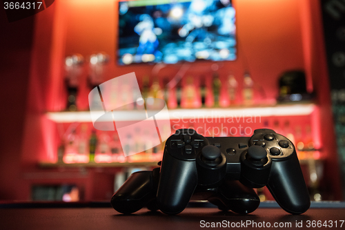 Image of Video games at bar