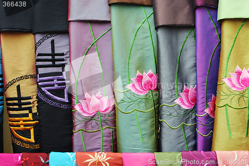 Image of Vietnamese scarves