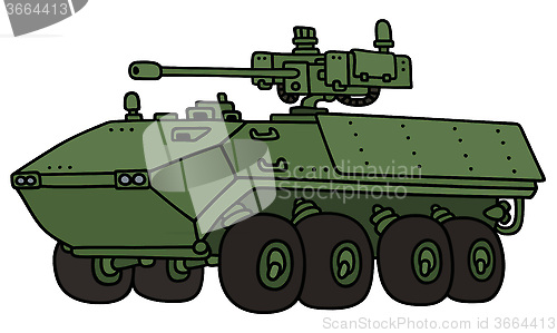 Image of Green armoured vehicle