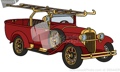 Image of Vintage fire truck