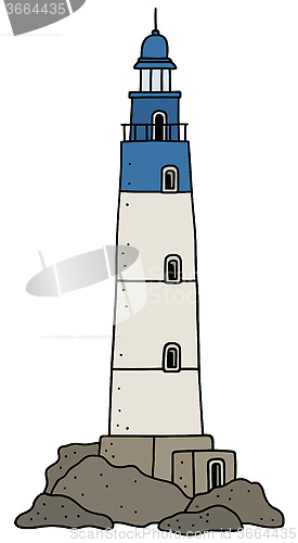 Image of Old stone lighthouse