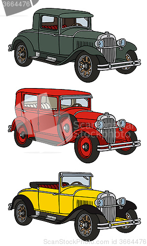 Image of Vintage cars