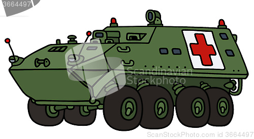 Image of Armoured military ambulance