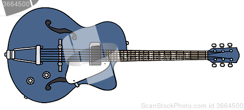 Image of Retro electric guitar