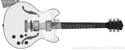 Image of Retro electric guitar