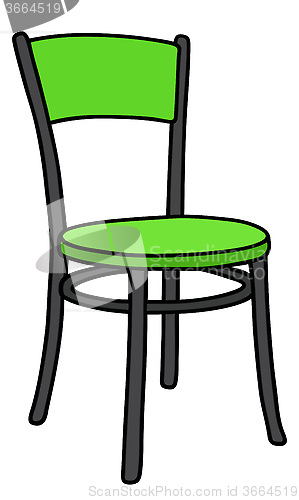 Image of Light green chair