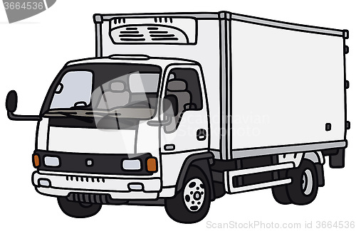 Image of Small delivery truck