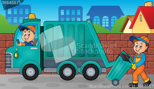 Image of Garbage collector theme image 3