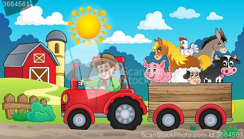 Image of Tractor theme image 3